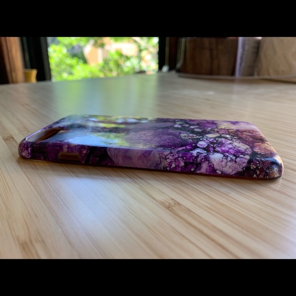 iPhone 7 Purple Marble Case by Velvet Caviar - Picture 2 of 8